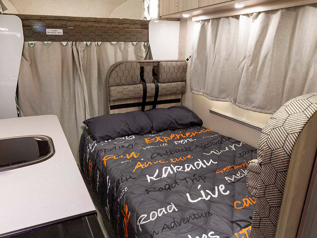 6ST Motorhome - adults bedroom view
