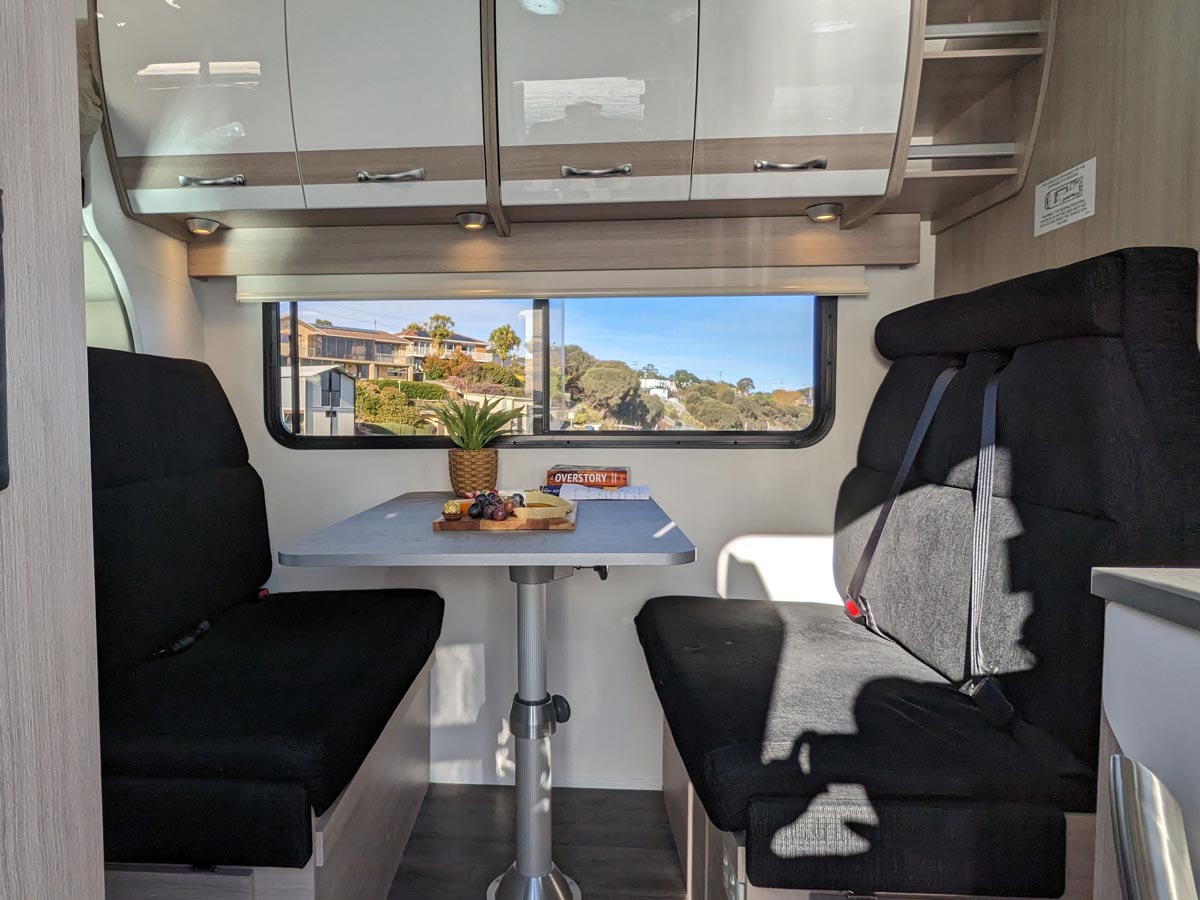 CT 6 Berth Deluxe - siting view