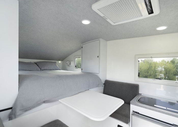 2 Berth Compact Motorhome - bedroom View
